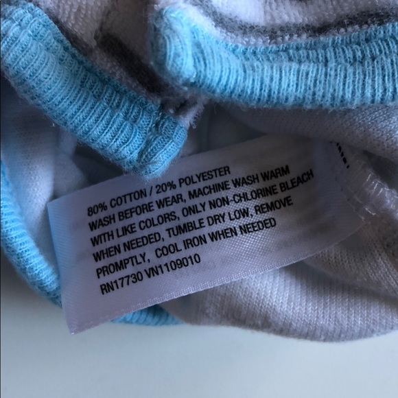 cherokee romper & hat 6-9 months - Picture 4 of 4